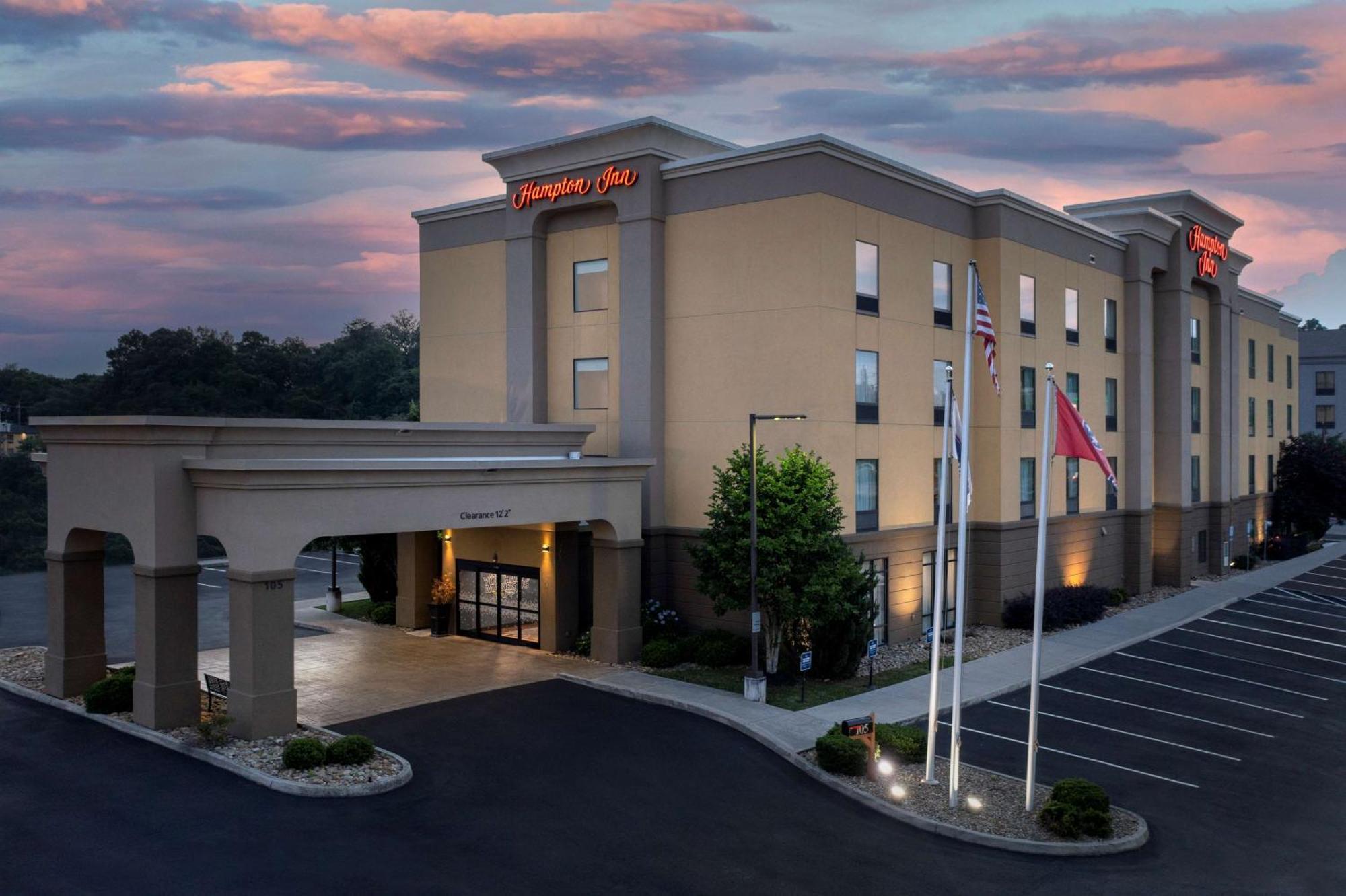 Hampton Inn Knoxville Clinton I-75 Exteriör bild