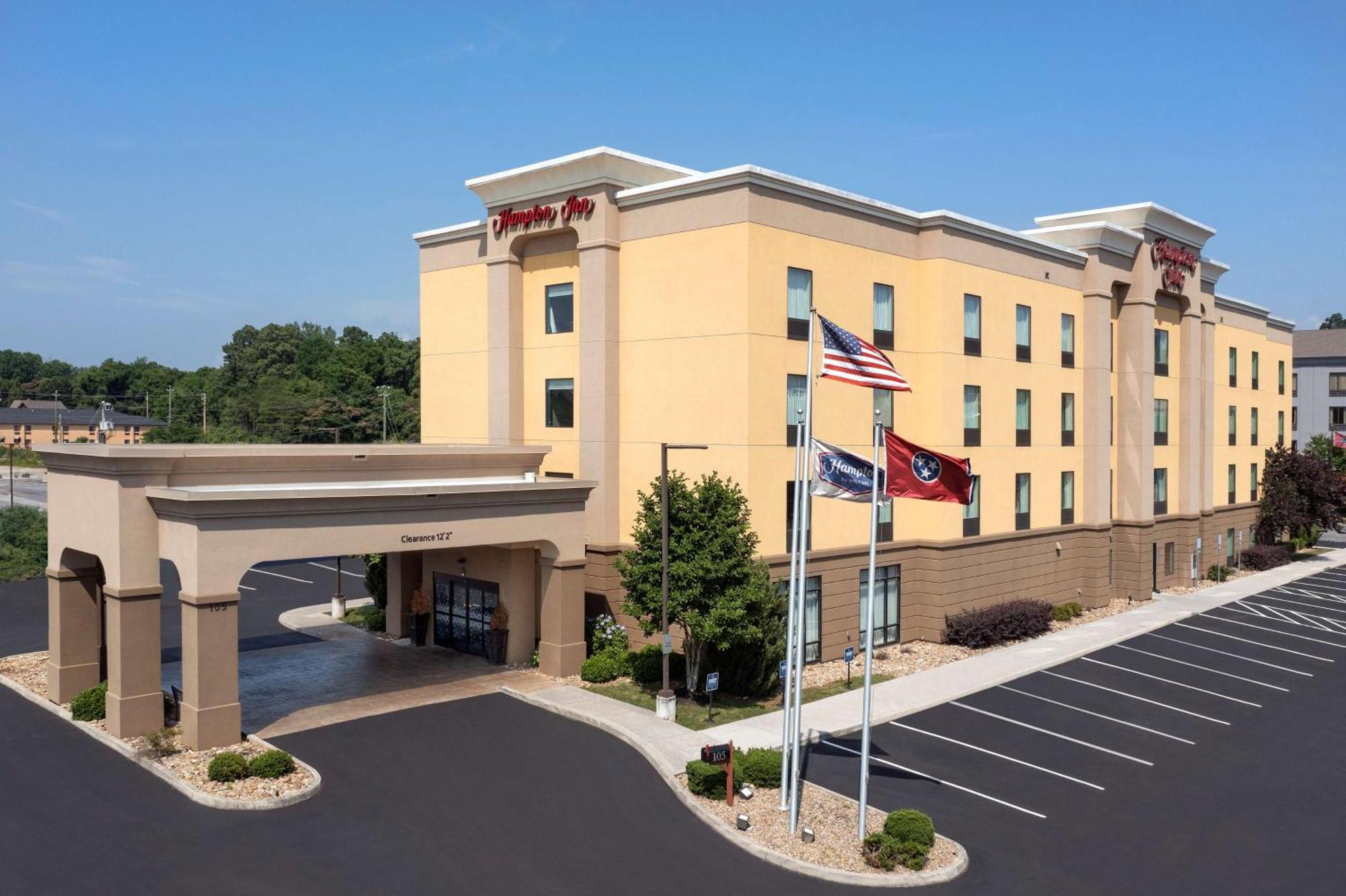 Hampton Inn Knoxville Clinton I-75 Exteriör bild